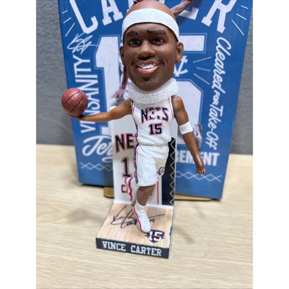 Brooklyn Nets Vince Carter Bobblehead SGA 1/25/2025 Basketball Jersey Retirement - Picture 4 of 10